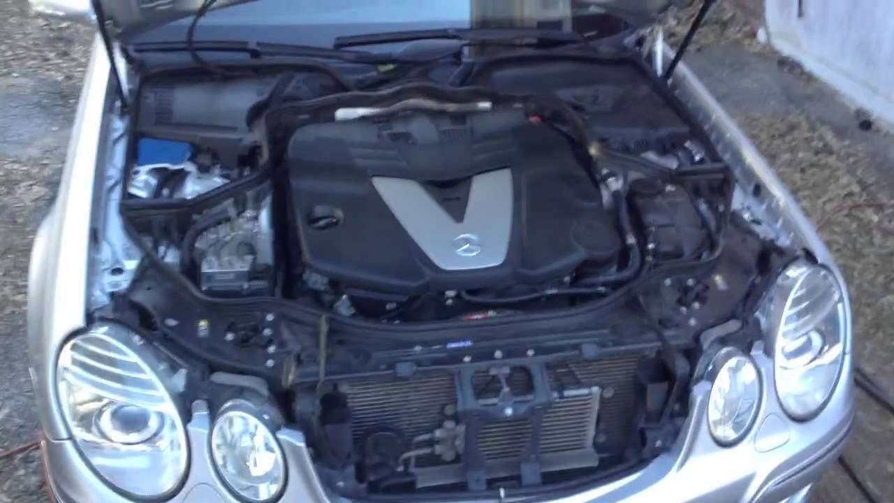 2008 Mercedes E320 BlueTec Diesel Keyless Go Cold Start - YouTube