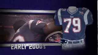 New England Patriots uniform and uniform color history