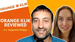 Orange Klik Review W Augustas Kligys Amazon Seller Events Seller Tool Demos
