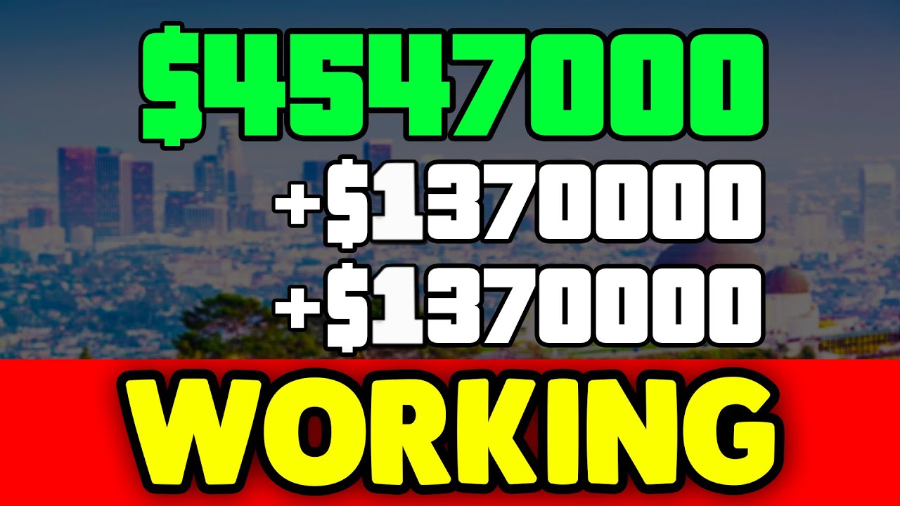 *WORKING* GTA 5 SOLO MONEY GLITCH (After All Patches!)