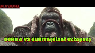 KINGKONG Vs Gurita(Giant Octopus)- Full Scene 🎶Lay-LayLayLay