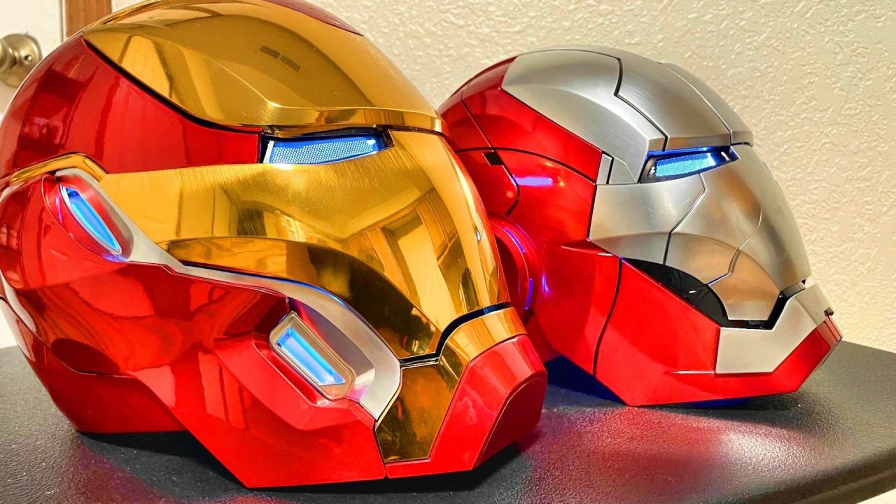 Обзор шлемов Iron Man Mk5 и Mk50!
