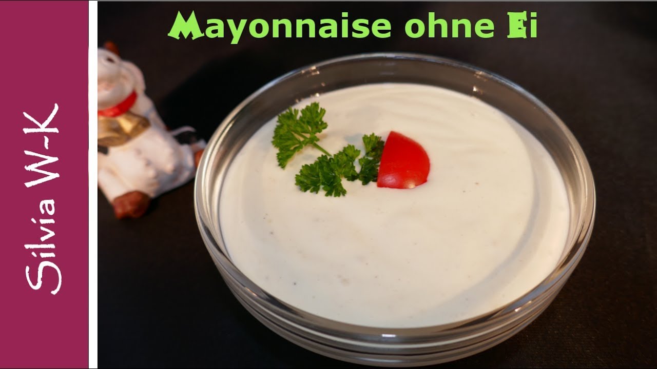 Mayonnaise selber machen ohne Ei