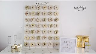 How To Assemble Your Donut Wall Truly Impress Your Guests
