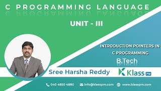 Introduction of Pointers in C Programming | Engineering Tutorials | Klass PM