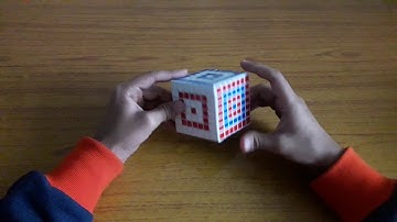 Amazing Patterns on the 7x7 Rubix Cube #1