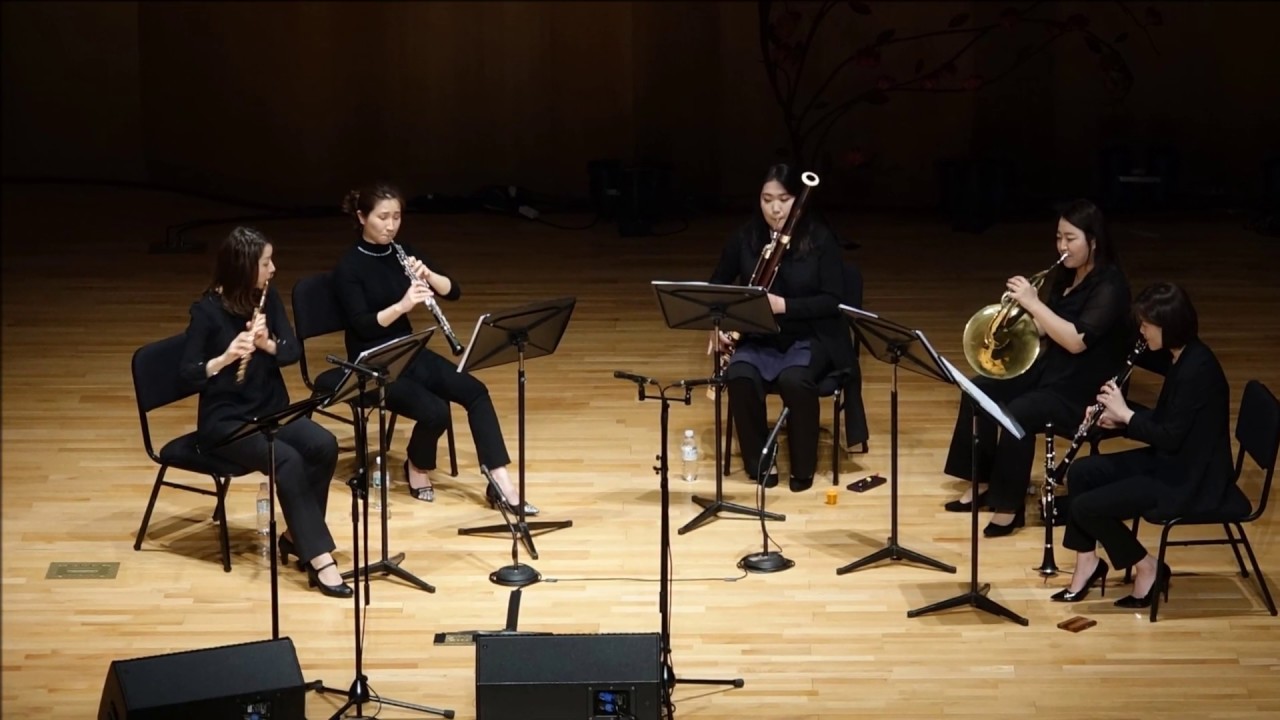 Scott Joplin - The Entertainer for Wind Quintet / 조플린 엔터테이너 / 목관오중주 ...