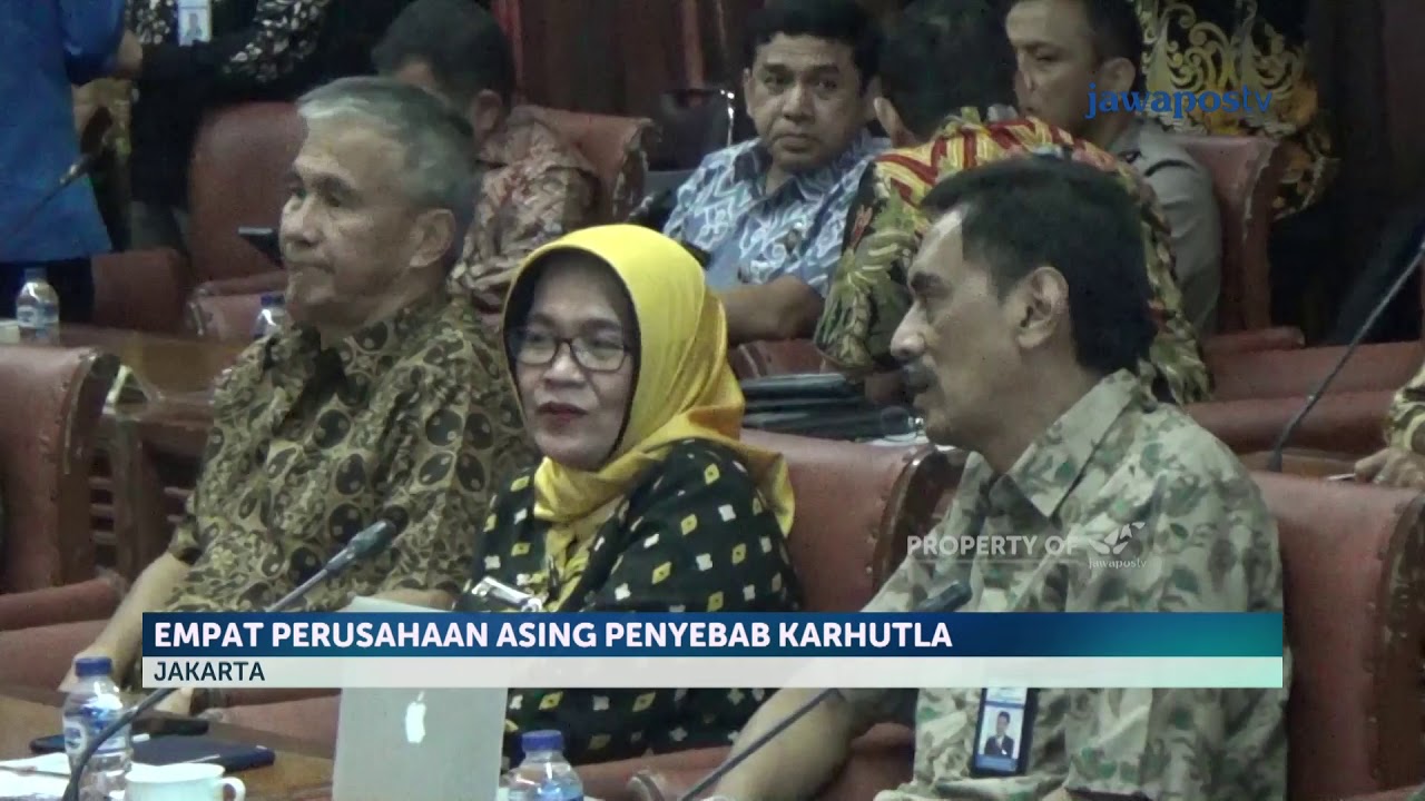 Pemerintah Menyatakan 4 Perusahaan Asing Penyebab Karhutla