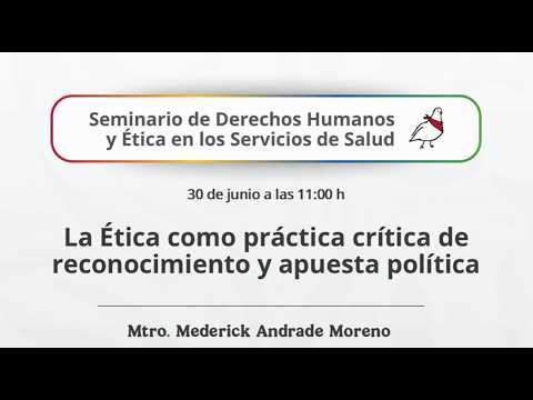 La Ética como práctica crítica de reconocimiento y apuesta política