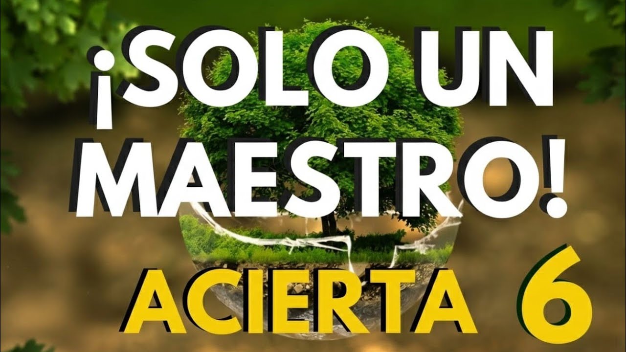 🌱 ¡Solo un Maestro! Si Aciertas 6 Preguntas, ¡Te Convertirás en un Experto! 🧠
