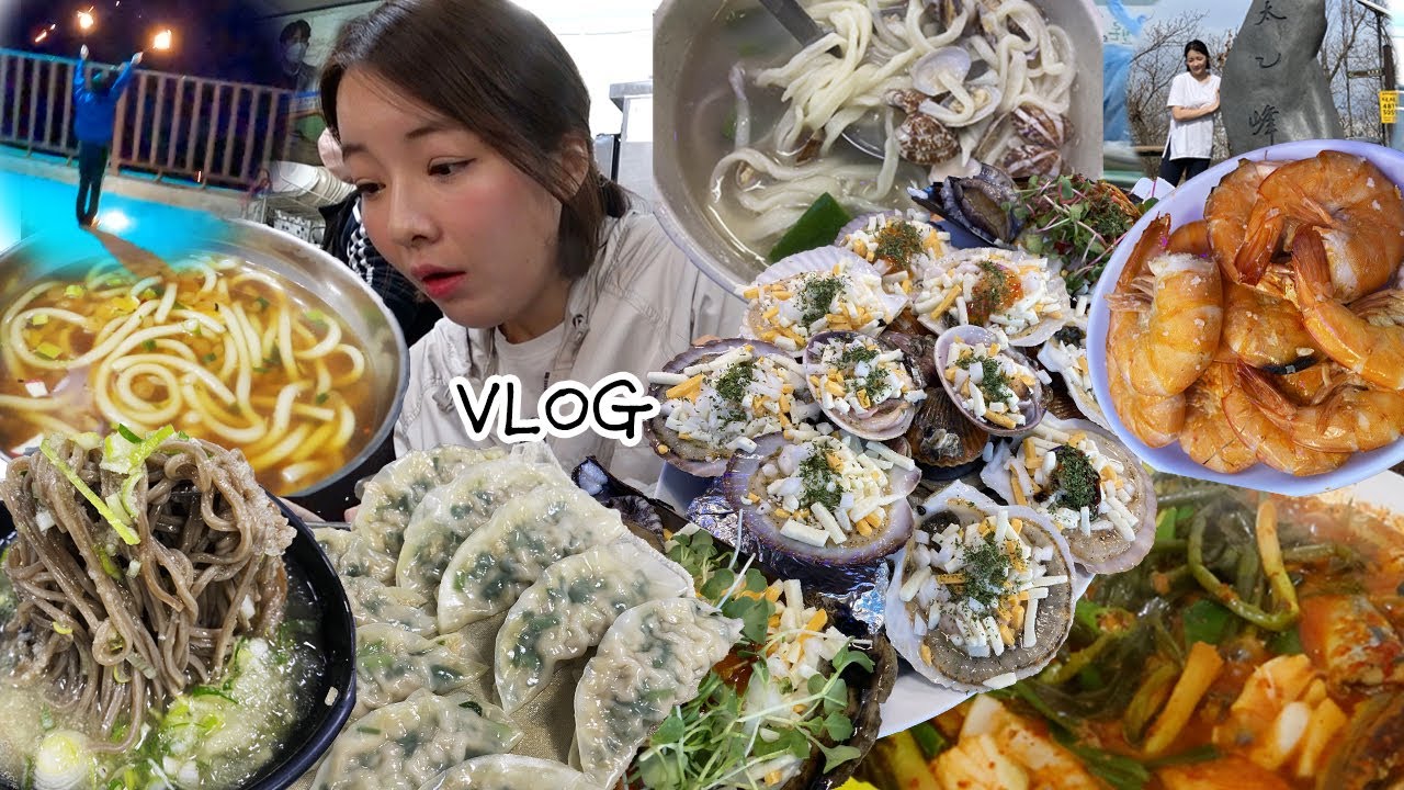 [만두편] 맛있는거 먹고 행복🥟먹방브이로그 (볶음밥,우동,제육김밥,메밀국수,오이도 조개구이,파김치꽁치찌개,냉면) KOREAN FOOD MUKBANG VLOG