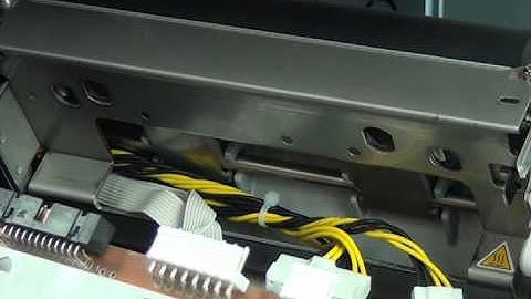 How to replace Printhead for CLNX