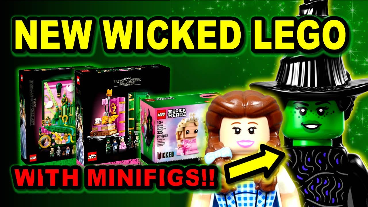 7 NEW LEGO Wicked Sets Revealed! | Full Wave Release Sept 1st 2025