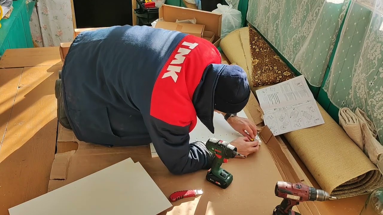 Сборка кухни ил Леруа Мерлен - собираем навесные шкафы. Подробная и ...