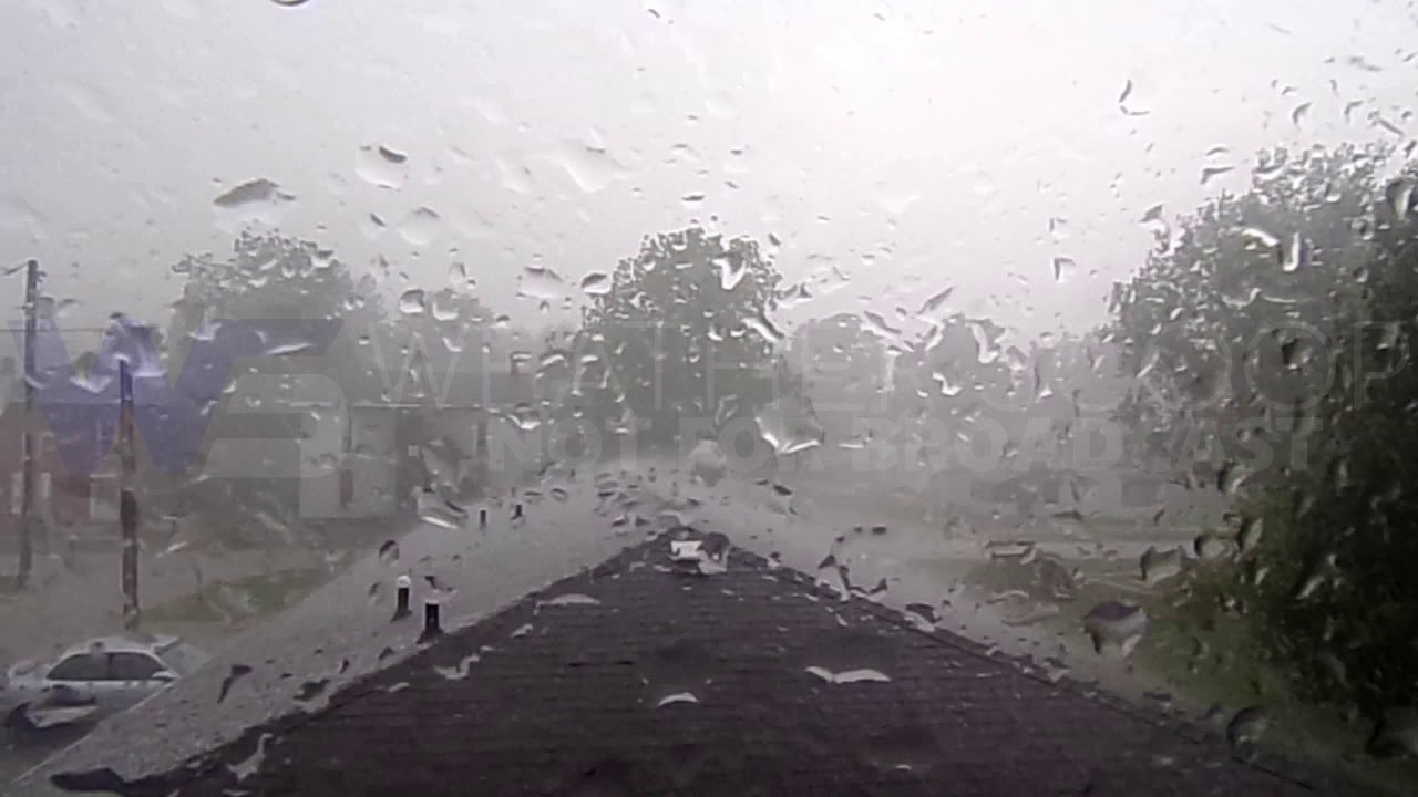 hail storm in converse Indiana YouTube