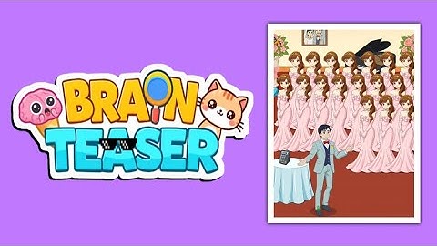 Brain Teaser Meme Tricky Level 33 |Help The Groom Find The Bride| Walkthrough Solution