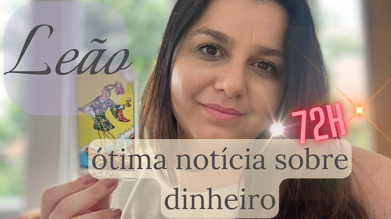LEÃO ♌ÓTIMA NOTÍCIA SOBRE DINHEIRO, ALGO DARÁ MUITO CERTO