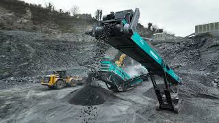 Video still for Powerscreen Hybrid Line-up at Collen Bros