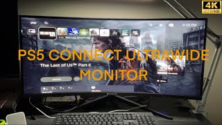 PS5 CONNECT ULTRAWIDE MONITOR 34