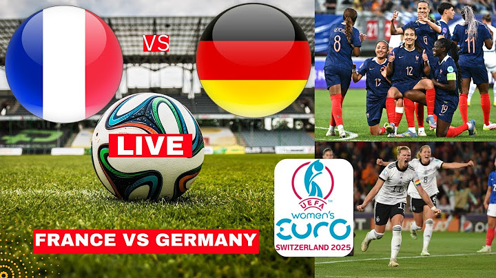 France vs Germany 1-1 (5-6 Penalties) Live UEFA Women Euro 2025 Football Match Score Highlights