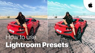 How to use Lightroom Presets (iOS) screenshot 2