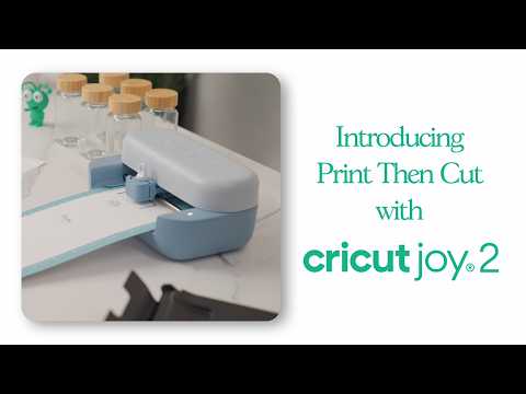 How to Use Print Then Cut with Cricut Joy 2 | Make Custom Stickers