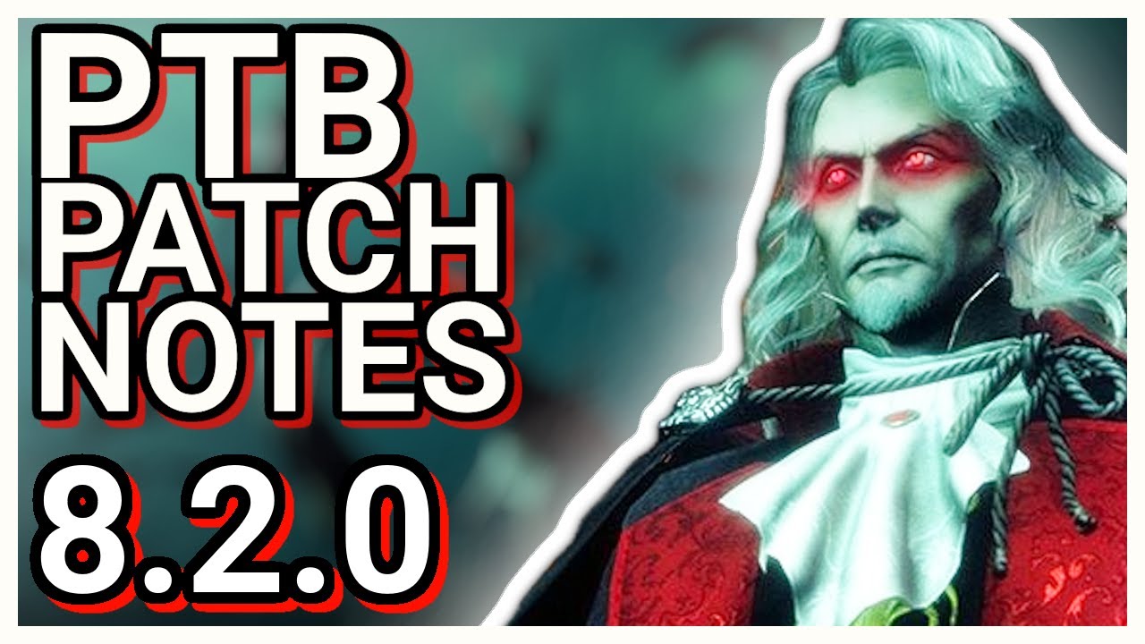 Castlevania 8.2.0 Patch Notes Are Fun as Hell! - Dead by Daylight
