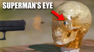 Superman’s “Bullet vs Eyeball” Shot at 200,000 FPS - The Slow Mo Guys