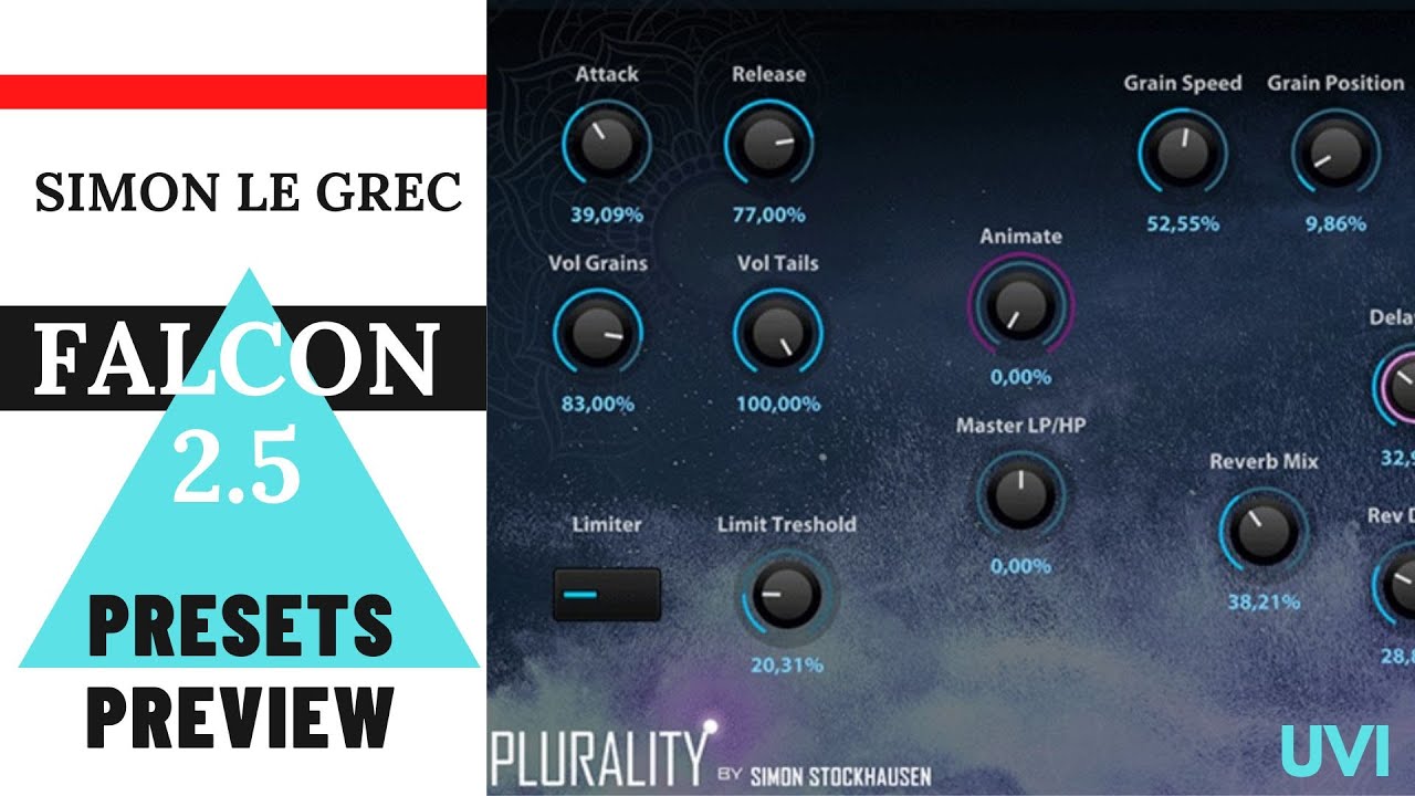 UVI Falcon 2.5 | Plurality | Presets Preview (No Talking)