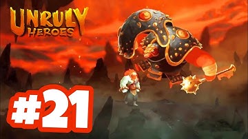 Unruly Heroes || Episode 21 | Flaming Mountain | Fiery Footpath | Level 1,2,3(Pangarmada Boss Fight)