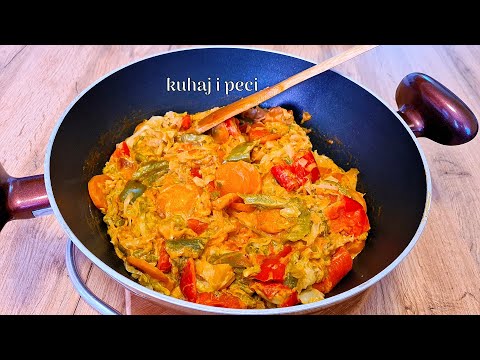 Video: Kako Kuhati Dinstano Povrće