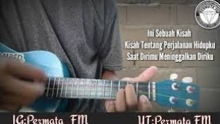 Tinky Winky Kenangan sebuah mimpi - Cover Ukulele By Permata FM   (lirik)