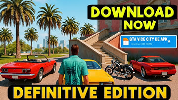 HOW TO INSTALL GTA VICE CITY DEFINITIVE EDITION IN ANDROID 2025 |  HOW TO DOWNLOAD GTA VICE CITY DE