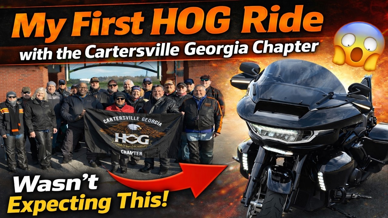 My First HOG Chapter Group Ride | I Wasn’t Expecting This - YouTube