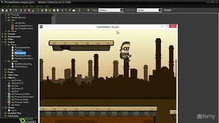 Build a Side-Scroller Platformer game with GameMaker: Studio : Colliding with Moving Objects
