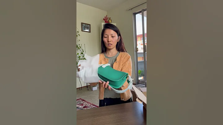 Swinger Bag 20 in Green color #coachhandbags