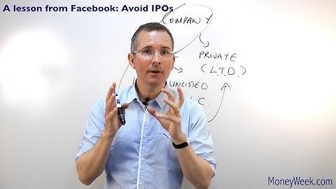 A lesson from Facebook -- avoid IPOs - MoneyWeek Investment Tutorials