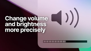 There's a More Accurate Way To Adjust Volume & Brightness On Your Mac