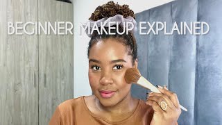 A true beginner makeup tutorial | no concealer, no contour, no eyeshadow