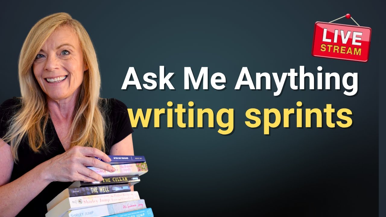 LIVE Writing Sprints and Ask Me Anything!