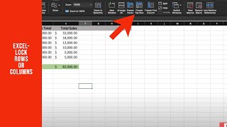 How to Freeze the First Row or Column In Excel Spreadsheet