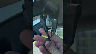 HIDDEN dashcam! Garmin mini 2 install #shorts #garmin #dashcam