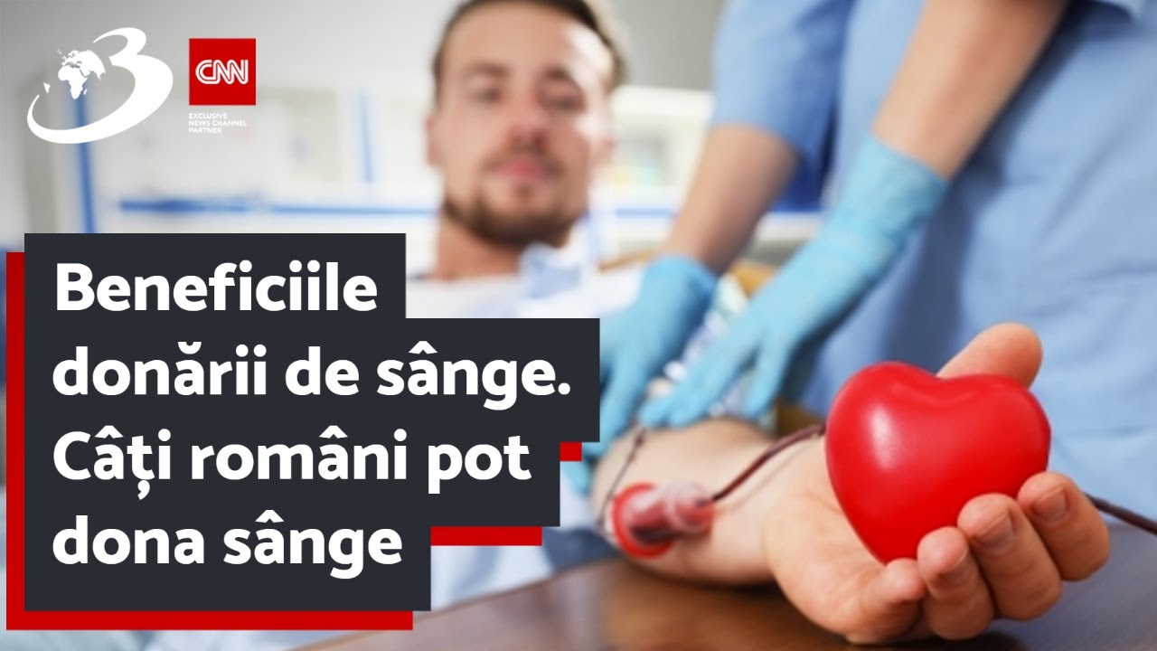 Beneficiile donării de sânge. Câți români pot dona sânge
