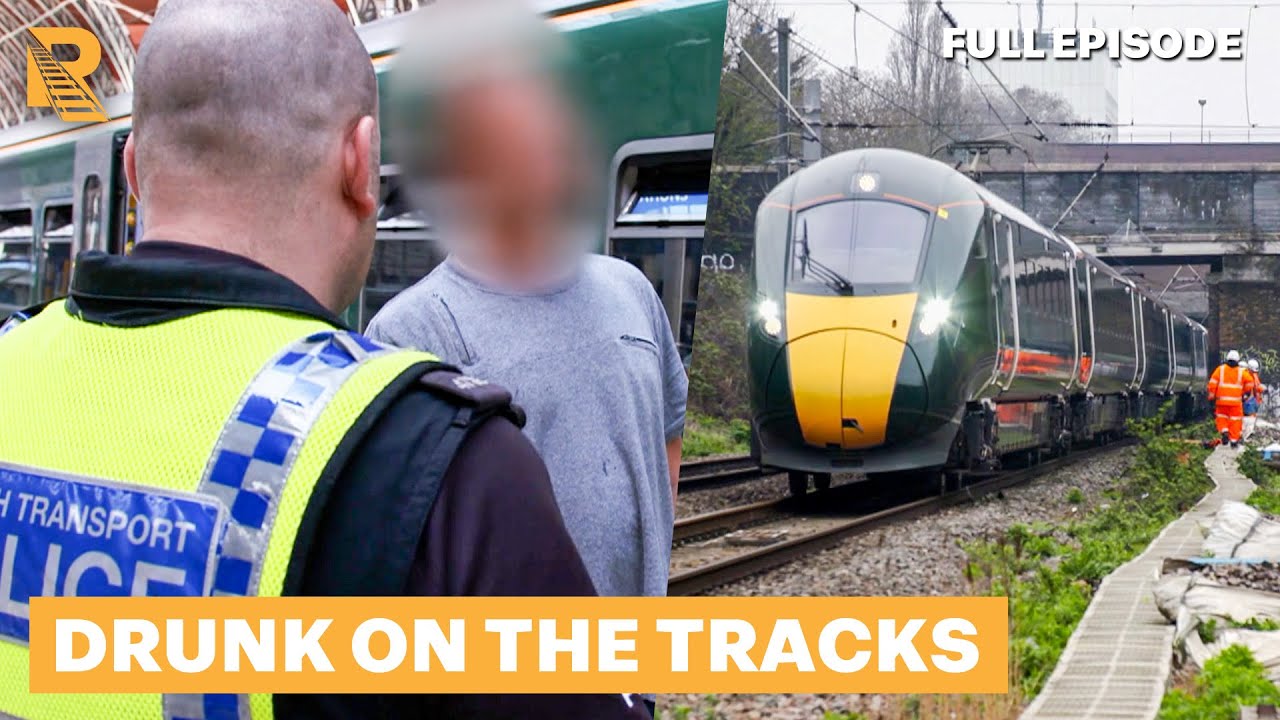 Пьяный бежит по рельсам! | Вокзал Паддингтон 24/7 | Полный эпизод