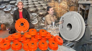 Manufacturing process of a Car Brake Drum | Production Vehicle Brake Drum