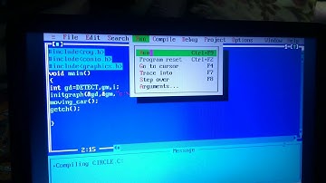 Running Car with own Header file using C Graphics Programming
