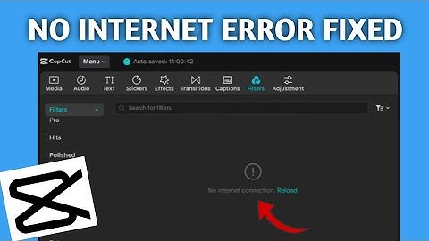 Fix Capcut Network Error on PC 2025 | Capcut No internet Connection Problem Solved