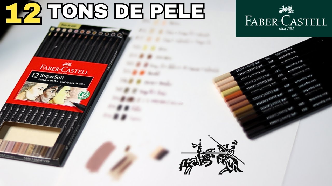 Testando Lápis Super Soft Black Faber Castell 