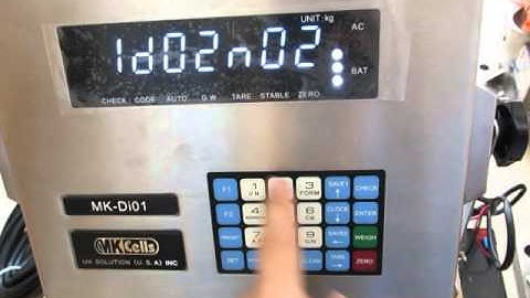 Cài đặt địa chỉ trên đầu cân MKCells MK-Di01 (Đầu cân Di01) (Set Address for LU-D C Type Load cell )