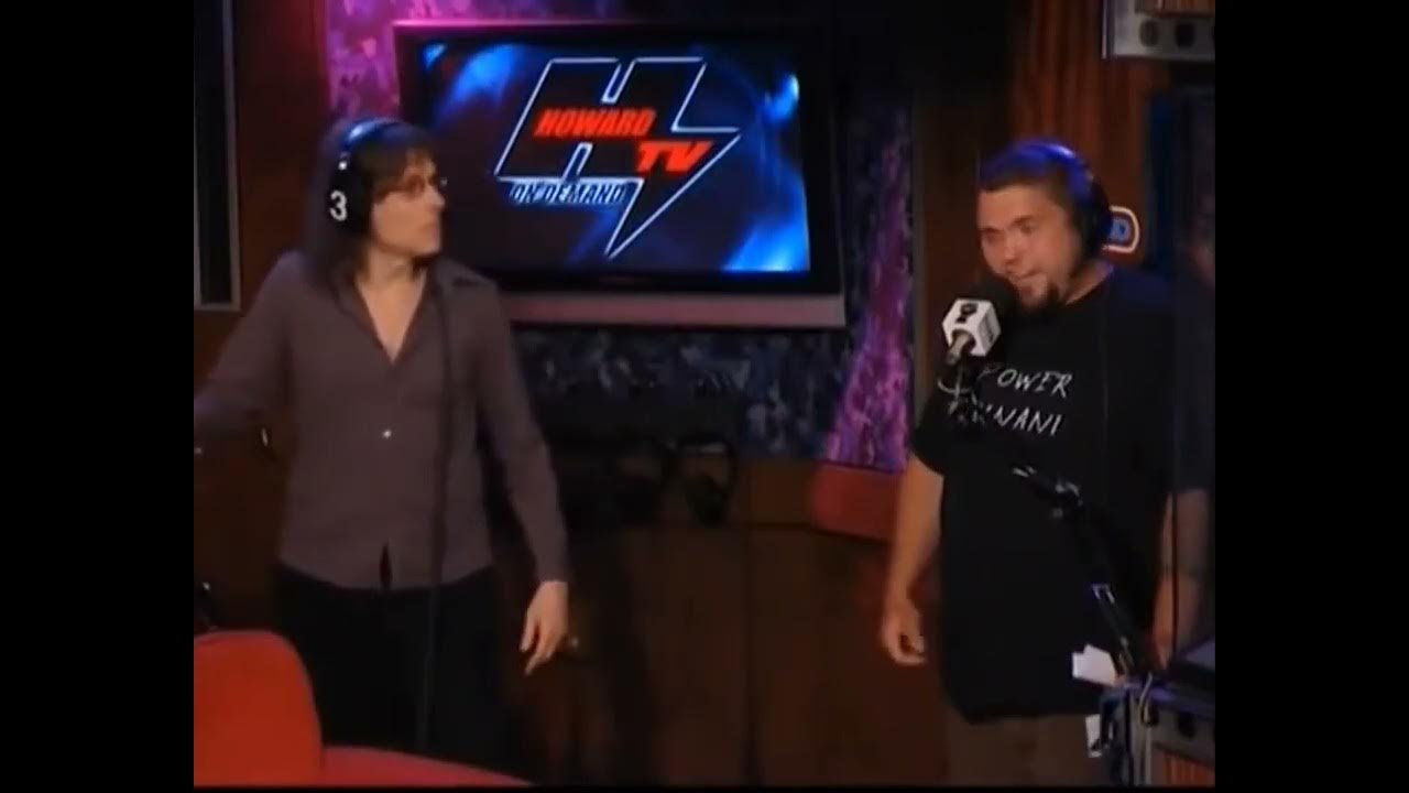 John the Stutterer Rock n' Roll Haircut & Heavy Metal Rant (Stern Show) YouTube